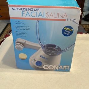 Conair facial sauna used once